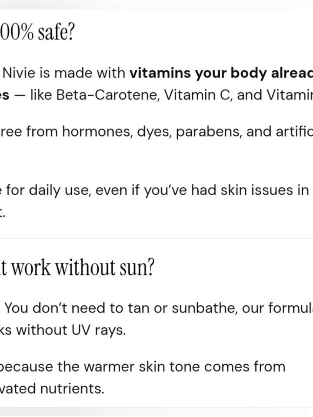 Self-tanning drops - Picture 7 of 10